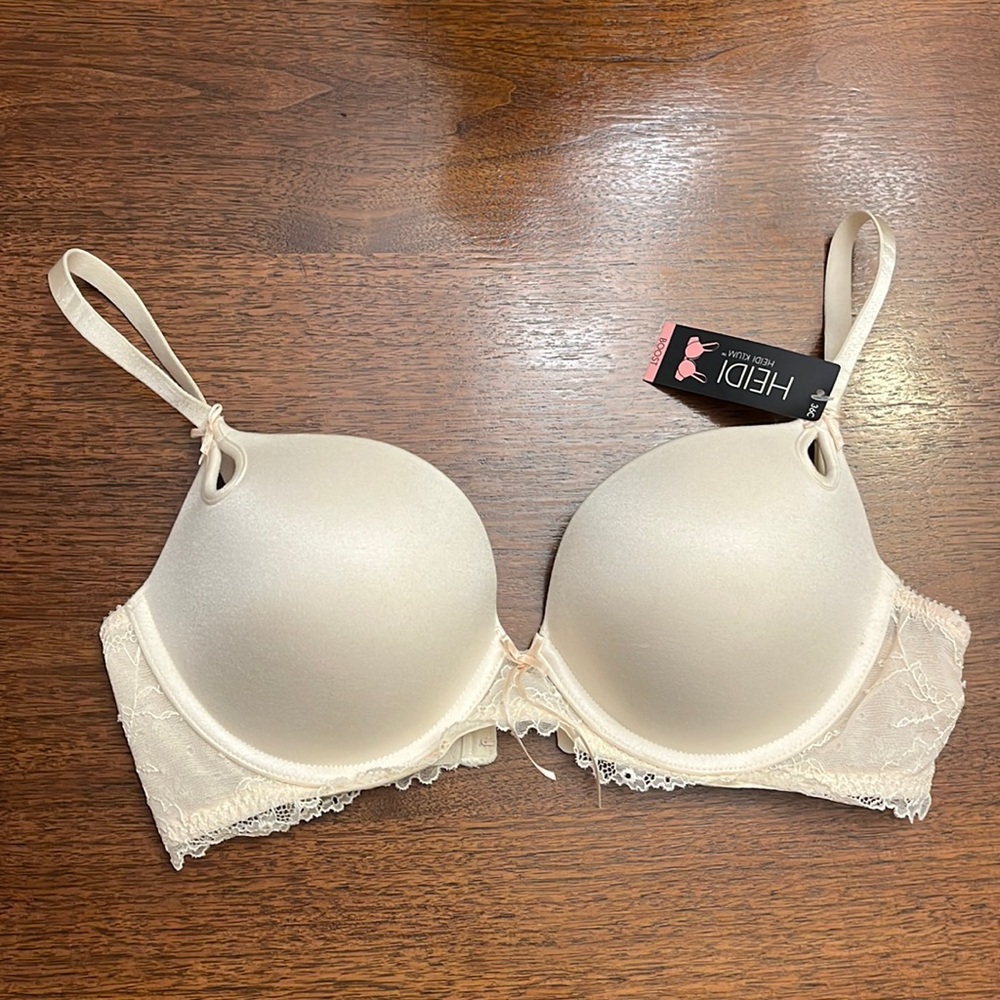 Heidi Klum Keyhole Boost Bra 36C